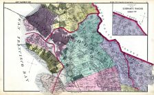 Farm Ownership Map 002, Oakland, Alameda, Brooklyn, Eden, Sobrante Rancho, Alameda County 1878